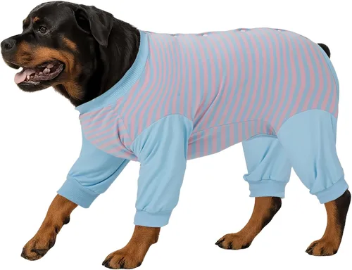 LovinPet Traje de recuperación para perros – Mediano grande – Traje de recuperación para perros grandes después de la cirugía, anti lamer, heridas