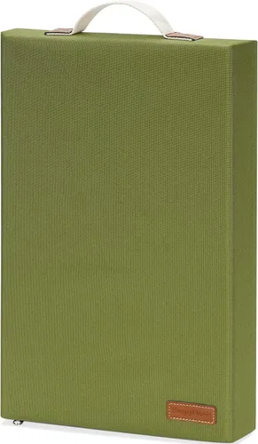 Vista 14 de HappyPicnic Almohadilla impermeable para arrodillarse de jardín, alfombrilla de espuma suave de 2 pulgadas de grosor para jardineros con mango