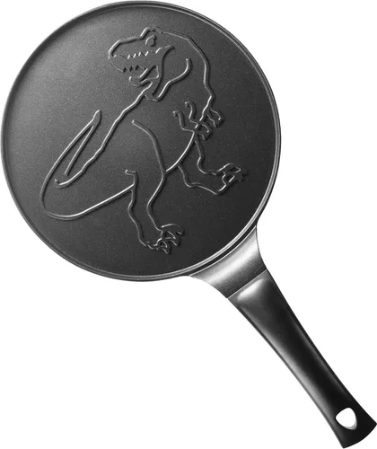Vista 9 de Sartén gigante para panqueques de dinosaurio, haz panqueques jurásicos gigantes de 10 pulgadas para el desayuno especial de dinosaurios mágicos