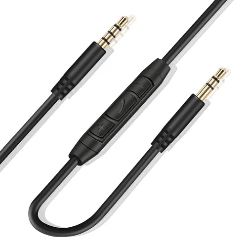 Cable de audio de repuesto de 0.138 in para auriculares Sony, cable auxiliar compatible con Sony WH-1000XM5 WH-1000XM4 WH-1000XM3 WH-XB910N