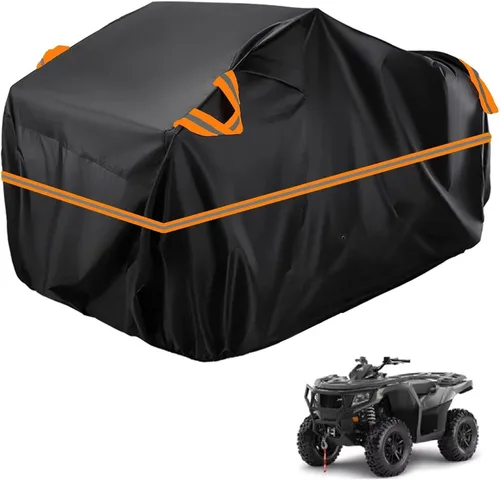 Vista 118 de Cubierta para ATV impermeable compatible con Arctic Cat H1 EFI TRV Cruiser 4x4 2011, cubierta de 210D para vehículos de 4 ruedas, cubierta para quad
