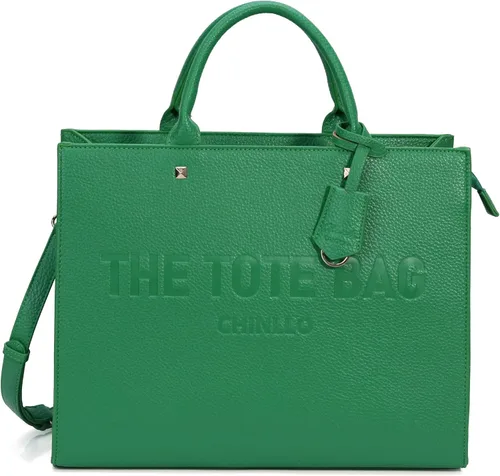 Vista 18 de Bolsa de mano para mujer, estilo satchel, con asa superior y correa para el hombro