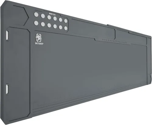 Vista 7 de OneTigris Gun Clean Mat Magnectic for Table, Extra Large 48"x16" Anti-Slip Rubberized Repair Mat for Gun Parts, Protects Work Surface from Solvents