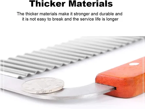 Vista 2 de peicees 2pcs acero inoxidable Wavy & Straight Jabón Moho Molde Cortador de Pastel Herramientas de Corte Set