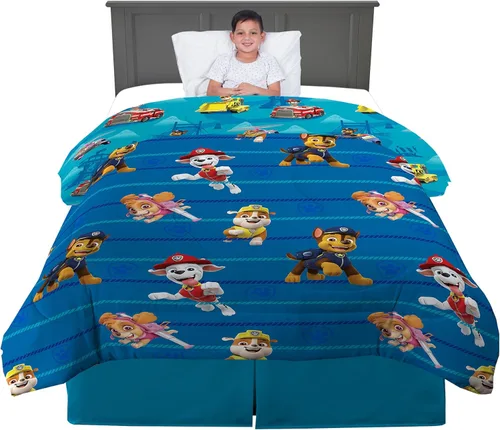 Vista 23 de Franco - Edredón de microfibra suave para niños, tamaño matrimonial, Blue's Clues