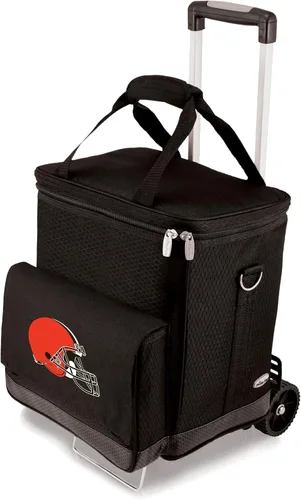 Vista 26 de Picnic TIME NFL Unisex-Adult NFL Cellar 6-Bottle Wine Carrier & Cooler Tote with Trolley