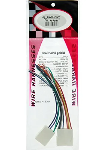 Vista 2 de Harmony Audio Compatible con 1990-2000 Mazda Protege HA-707901 Adaptador de arnés de radio estéreo de fábrica al mercado de accesorios