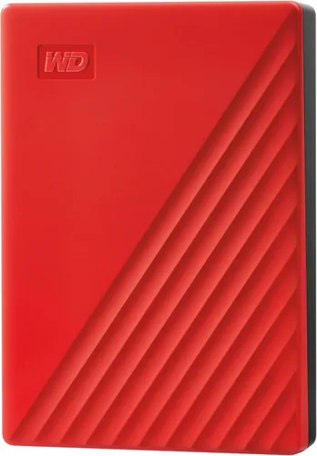 Vista 15 de WD 6TB My Passport, disco duro externo portátil, rojo, software de respaldo con defensa contra ransomware y protección con contraseña, compatible