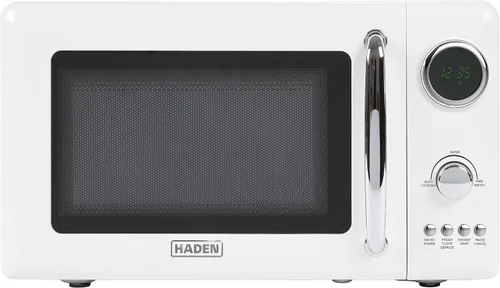 Vista 10 de Haden Horno microondas de 700 vatios y 0.7 pies cúbicos con controles digitales, descongelación e inicio instantáneo para encimera