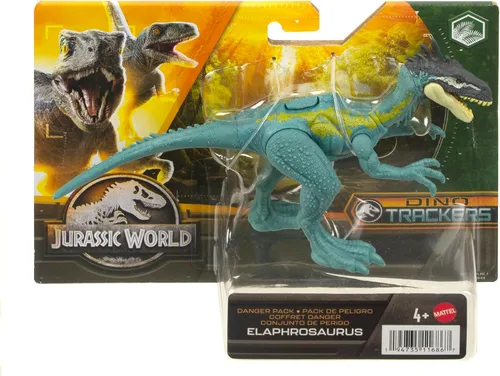 Vista 5 de Jurassic World Danger Pack Elaphrosaurus Figura de acción