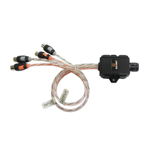 Vista 3 de RonDexy Regulador Universal de Graves para Automóvil Control de Nivel, Control de Perilla de Graves del Amplificador de 2 Canales Vía RCA, Montaje