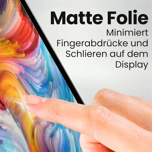 Vista 2 de atFoliX Protector de pantalla compatible con Xiaomi Redmi K40 Pro película de protección de pantalla, antirreflectante y absorbente de golpes (3X)