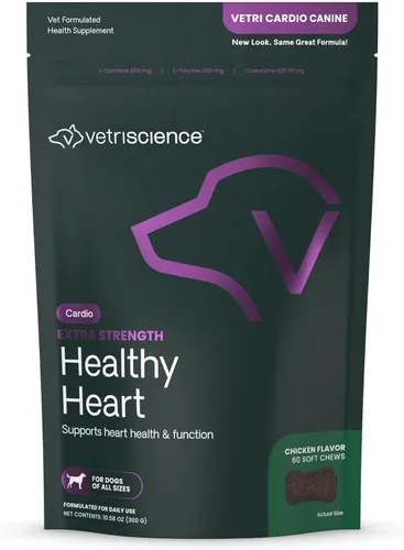 Vista 9 de Suplemento VetriScience Cardio Strength para el corazón
