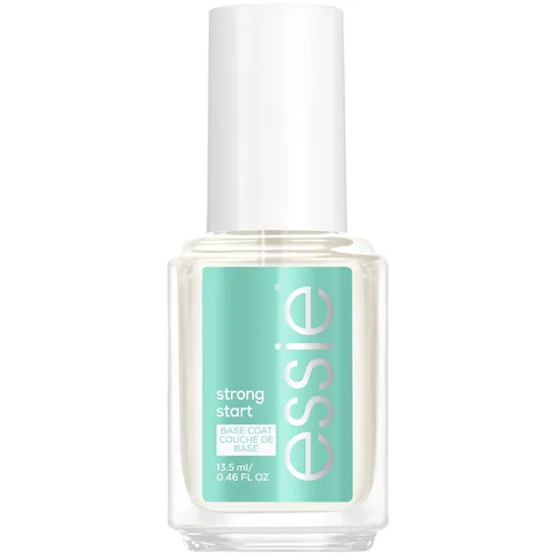 Vista 2 de essie Nail Care Strong Start Base Coat - Base de esmalte de uñas fortalecedor, vegana, libre de 8 sustancias nocivas, esmalte de uñas fortalecedor