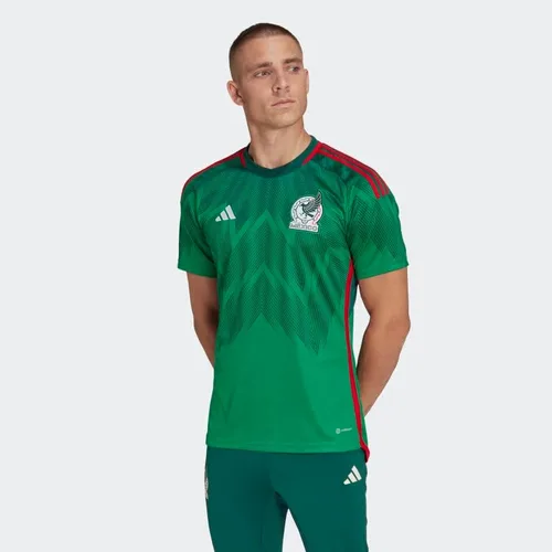 Vista 2 de adidas Camiseta de fútbol mexicano para hombre, Verde