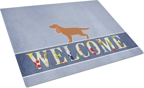 Vista 10 de Caroline's Treasures BB5552LCB Affenpinscher Tabla de cortar de vidrio de bienvenida grande decorativa de vidrio templado tabla de cortar y servir