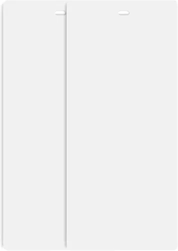 Vista 13 de DALIX - Láminas de repuesto para persianas verticales de PVC, curvadas, lisas, color marfil, 82.5 x 3.5 (paquete de 2)