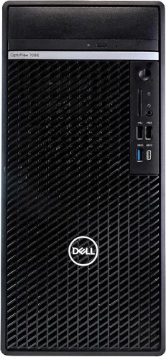 Vista 2 de Dell Optiplex 7080 Tower - Computadora de escritorio Hexa Core Intel i5 (3.4), 16 GB DDR4 de RAM, estado sólido SSD de 500 GB, Windows 11
