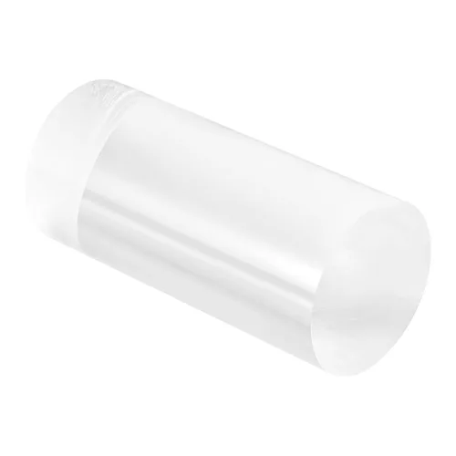 Vista 14 de uxcell Varilla de acrílico redonda, transparente, 1,27 cm de diámetro 31,1 cm de longitud, barra sólida de plástico PMMA