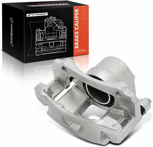 Vista 9 de A-Premium Conjunto de pinza de freno de disco con soporte compatible con modelos selectos de Buick, Chevy, Olds y Pontiac - Century, LeSabre