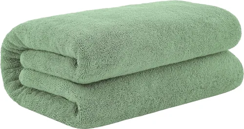 Vista 435 de Cotton Paradise 100% Cotton Turkish Washcloth Set for Bathroom, 4 Piece Soft Absorbent Small Hand Face Towels Wash Rags, Lilac