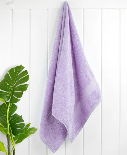 Vista 54 de Cotton Paradise 100% Cotton Turkish Washcloth Set for Bathroom, 4 Piece Soft Absorbent Small Hand Face Towels Wash Rags, Lilac