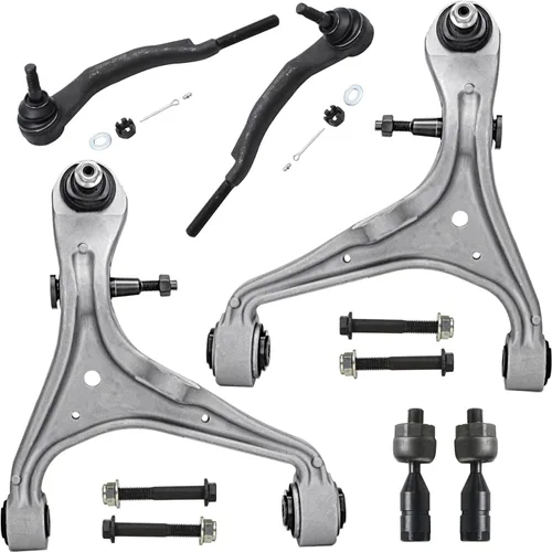 Vista 197 de Detroit Axle - Kit de extremo delantero para Ford 2009-2014 F-150 2007-2017 Expedition Lincoln Navigator, 2 brazos de control superiores