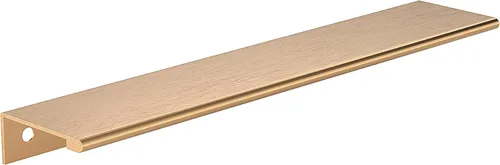 Vista 36 de Richelieu Hardware BP98982510 Lincoln Collection 1 pulgada (25 mm) de centro a centro Manija de tirador de borde de gabinete y cajón de aluminio