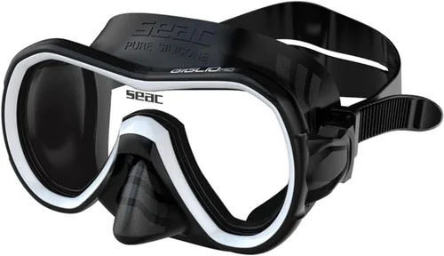 Vista 11 de SEAC Giglio, máscara de buceo y snorkel para adultos y buceadores más jóvenes