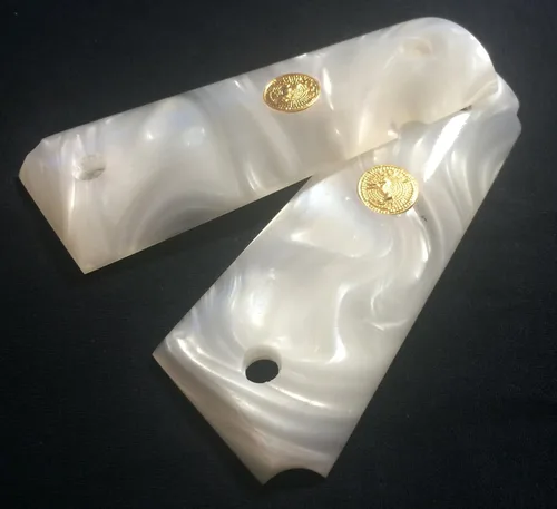 Vista 5 de Puños Colt 1911 White Pearl