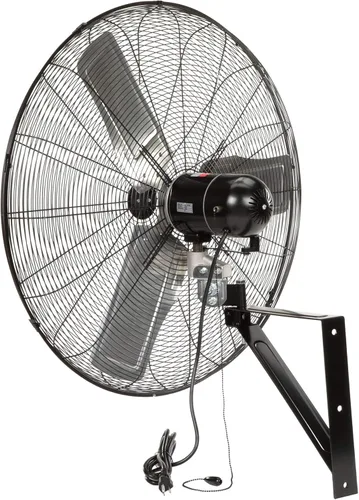 Vista 10 de TPI 8749202 CACU30WO Ventilador de pared comercial oscilante, 30 pulgadas, negro
