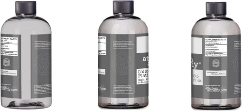 Vista 5 de Paquete de plata coloidal iónica premium, cobre coloidal, oro coloidal y platino (cuatro botellas de 8.5 onzas)