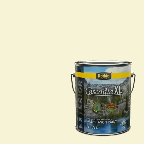 Vista 9 de Rodda Paint CASCADIA ZERO - Pintura e imprimación semibrillante para interiores en uno, cuarto de galón, bizcocho de limón
