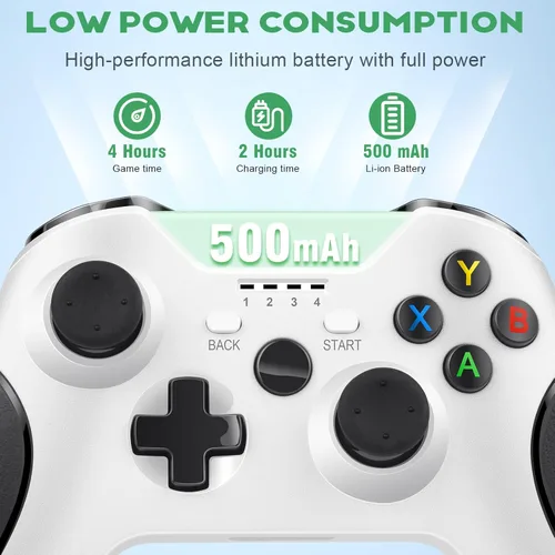 Vista 4 de ASUNCELL Wireless Controller for Xbox One Xbox Series XS gamepad Wireless video Wireless Controller with Dual Vibration game controller Wireless