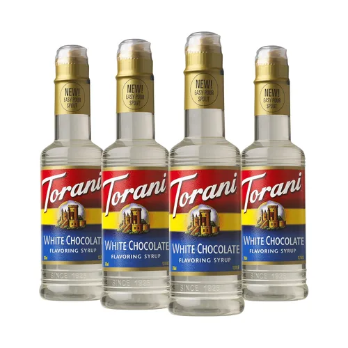 Vista 4 de Jarabe Torani de Mantequilla y Pacana, Kosher, 12.7 onzas líquidas (Paquete de 4)