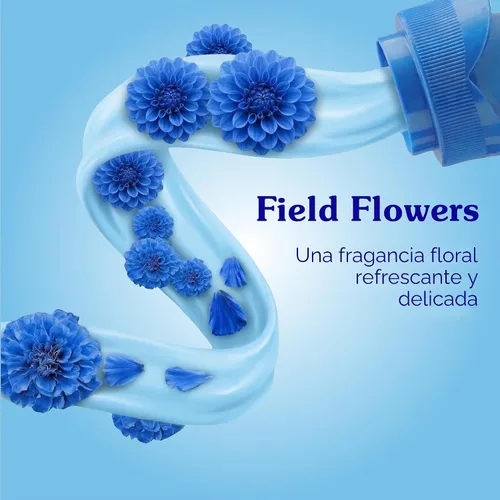 Vista 5 de Suavitel Suavizante líquido completo, aroma de flores de campo, 100 onzas