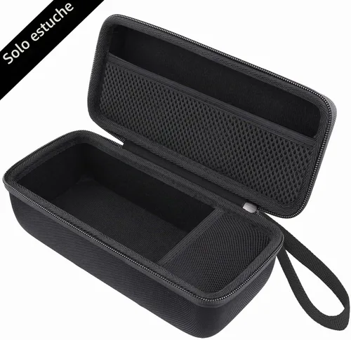 Vista 4 de khanka Estuche rígido de transporte para DYMO LetraTag LT-100H / 100H Plus - Bolsa protectora de almacenamiento de viaje para DYMO LT100H, cinta