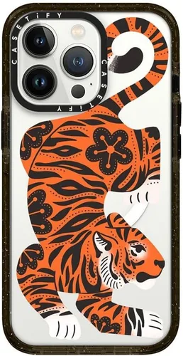 Vista 243 de Funda Impact de CASETiFY para iPhone 13 Pro Max [Protección contra caídas de grado militar 4X de 2.5 m/Compatible con Magsafe] - Corazones