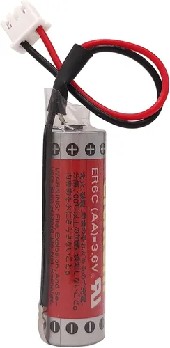 Vista 5 de (10 unidades) 1800mAh ER6C 3.6V PLC Batería AA compatible con ER6C para FX F2-40BL PLC
