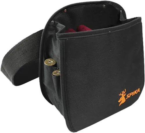 Vista 4 de SPIKA Bolsa de concha de escopeta, bolsa de conchas deportivas de arcillas, bolsa de munición y bolsa de conchas con doble capa para disparar trampas