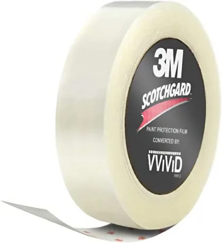 Vista 2 de VViViD 3M cinta selladora transparente para protección de pintura de capó y maletero (0.5 pulgadas x 20 pies)