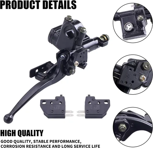 Vista 2 de Cilindro maestro de freno hidráulico izquierdo de 7/8