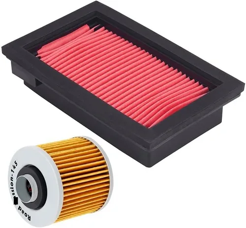 Motorcycle Air Filter & Oil Filter For MT-03 MT03 2006-2012 XT660R XT660X Super 2004-2016 XT660 XT 660 R X 5VK-E4451-00 (Color : Air and Oil filter)