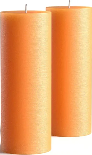 Vista 35 de Melt Candle - Velas de pilar, paquete de 3, velas sin perfume para el hogar, iglesia, bodas y más, 3 x 3 pulgadas, marfil