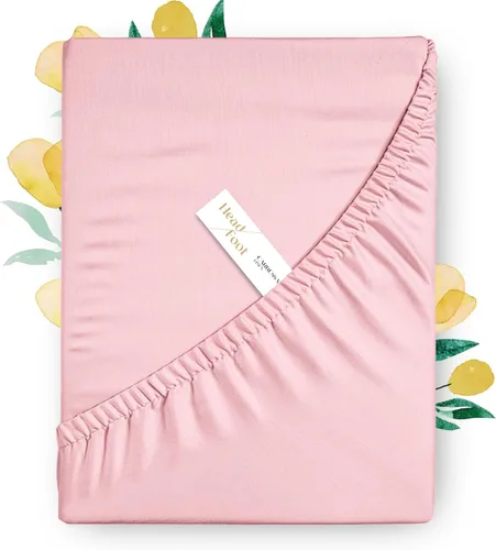 Vista 53 de Carressa Linen Sábana bajera ajustable 100% algodón tamaño individual solamente – Sábana bajera individual de algodón de 800 hilos, lujosamente