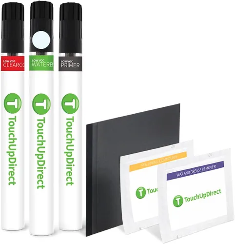 Vista 15 de TouchUpDirect 477 Electric Silver Metallic - Pintura de retoque en aerosol compatible con Volvo, Exact Match - Kit esencial