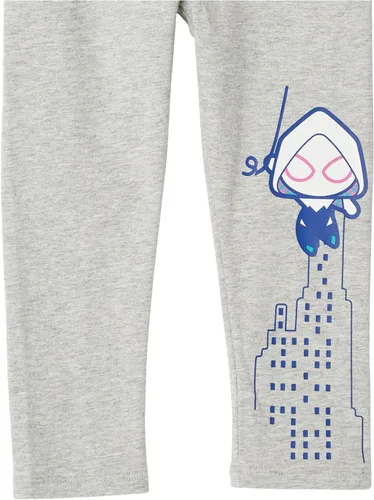 Vista 4 de Tienda Essentials Disney Marvel Star Wars Frozen Leggings de princesa para niñas y niños pequeños, paquete de 4