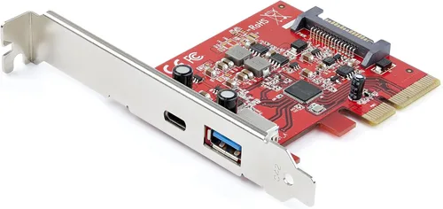 Vista 6 de StarTech. com Tarjeta PCIe USB de 2 puertos con 10Gbps/puerto - USB 3.2 Gen 2 Tipo-A PCI Express 3.0 x4 Tarjeta de expansión del controlador de host