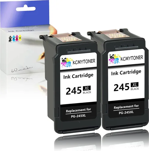 245XL 245 XL Remanufactured Ink Cartridge Replacement for Canon PG-245XL Compatible with TR4520 MX490 MX492 MG3022 TS3122 TS3320 TS3322 MG2522