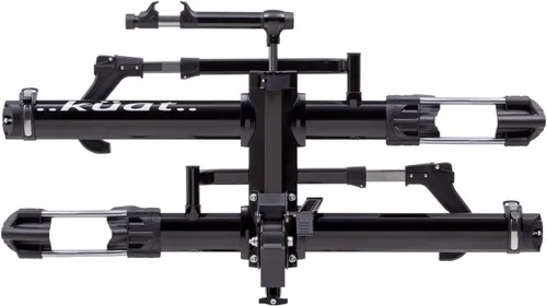 KUAT NV 2.0 - 1.25" - Portabicis de 2 bicicletas con enganche de remolque | Portabicis robusto para 2 bicicletas con Trail Doc para ciclistas y